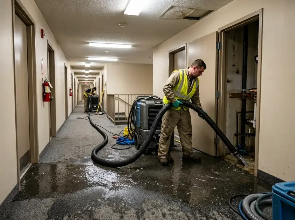 multi-unit-apartment-hallway-f-005 — frequently asked questions, Emergency Burst Pipe Water Extraction & Removal in Chicopee…